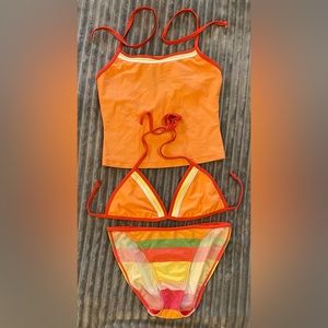 Old Navy 3-piece swim suit